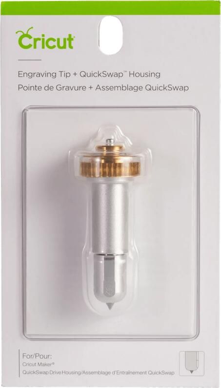 Cricut Maker Engraving Tip met QuickSwap Behuizing