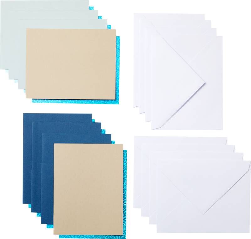 Cricut Cut-Away Cards Marina A2 (10 8 cm x 14 cm) 8-pack