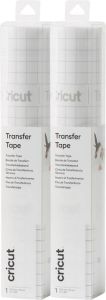 Cricut Explore Maker StandardGrip Transfer Tape 30x120 Transparant 2-Pack