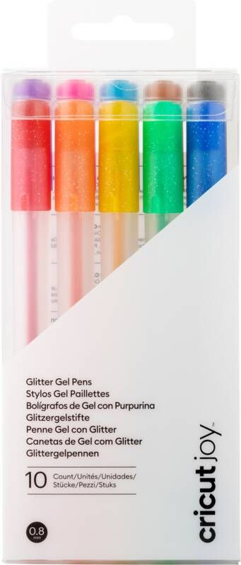 Cricut Joy Glitter Gel pennenset 10-pack