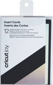 Cricut Joy Insteekkaarten 12 Pack Zwart Holografisch