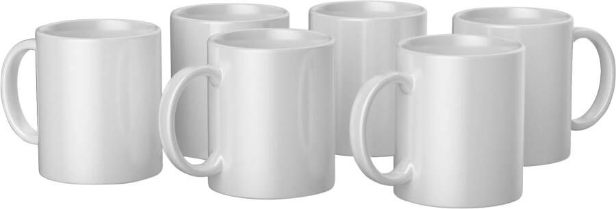 Cricut Mok 350 Milliliter 6-Pack (Wit)