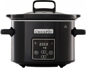 Crock-Pot Crockpot slowcooker zwart 2 4 liter digitaal