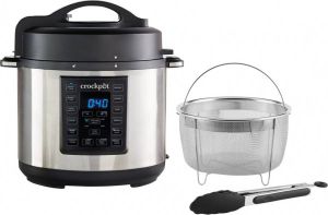 Crock-Pot CrockPot Express Pot Pressure Slow & Multi Cooker PLUS 5 6L (inclusief stoommand en tang) NIEUW