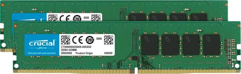 Crucial 32GB 2400MHz DDR4 SODIMM CL17 (2x16GB)