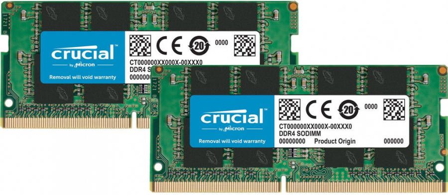 Crucial 8 GB DDR4 SODIMM 2400 MHz Duo Pack
