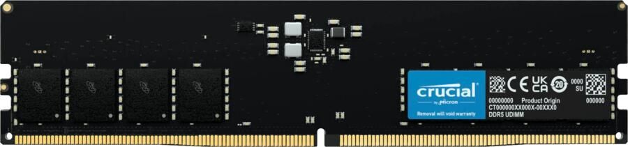 Crucial 1x16GB DDR5 4800MHz (CT16G48C40U5)