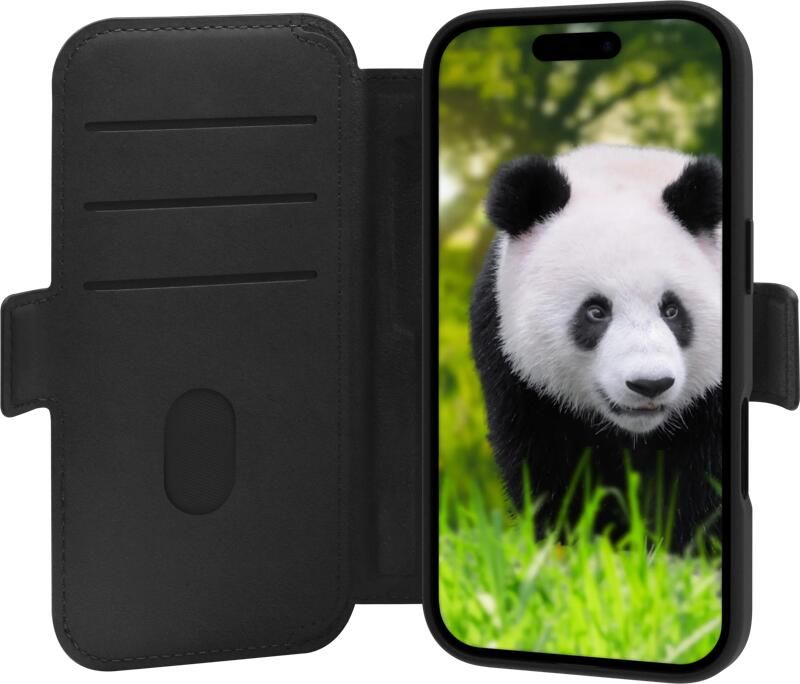 Dbramante1928 Lynge iPhone 17 Book Case Leer Zwart