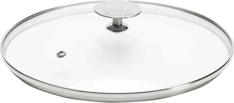 DeBuyer Milady Glazen Deksel 28CM RVS