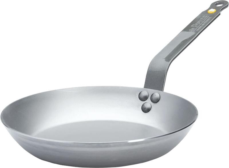 De Buyer Koekenpan Mineral B Element ø 24 cm zonder anti-aanbaklaag