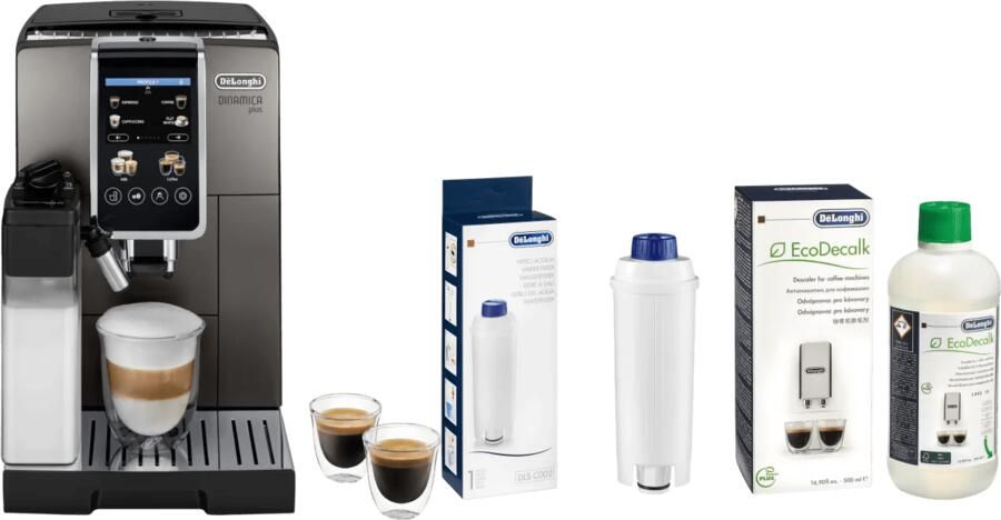 Delonghi De'Longhi Dinamica Plus ECAM380.95.TB + Onderhoudspakket