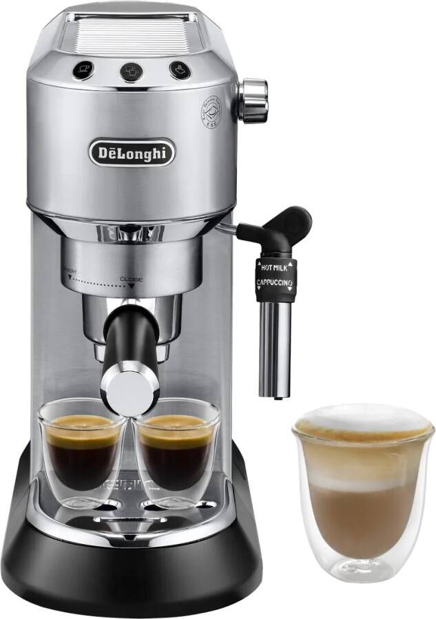 DeLonghi De'Longhi Dedica EC685.M Zilver | Espressomachines | Keuken&Koken Koffie&Ontbijt | EC 685.M