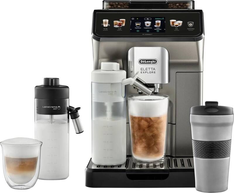 DeLonghi De'Longhi Eletta Explore ECAM450.86.T | Espressomachines | Keuken&Koken Koffie&Ontbijt | 8004399026186