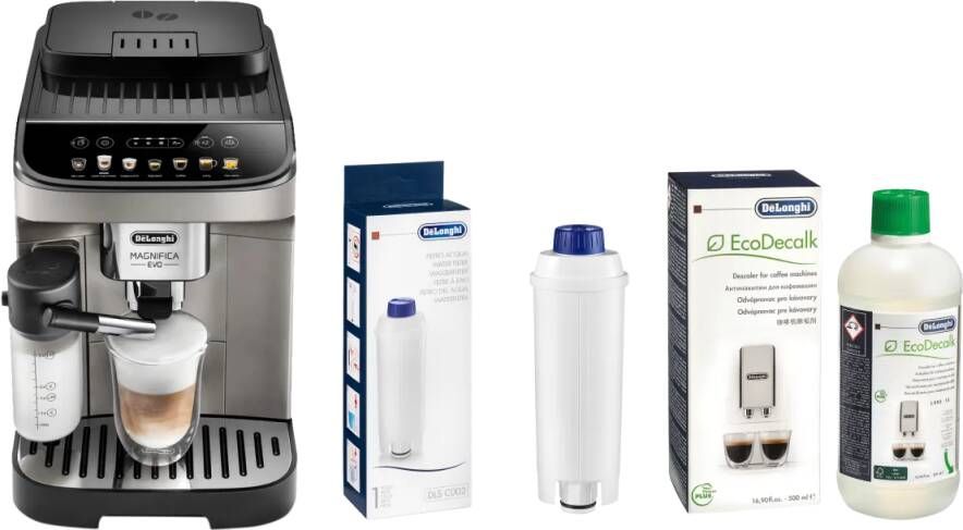 Delonghi De'Longhi Magnifica EVO ECAM290.81.TB + Onderhoudspakket