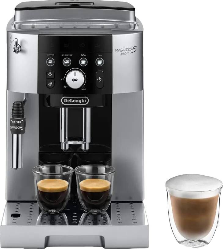 De'Longhi Magnifica S Smart ECAM250.23.SB Volautomatische espressomachine Zilver zwart
