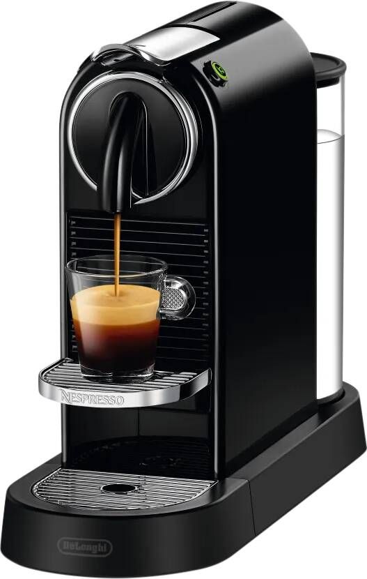 Nespresso Koffiecapsulemachine CITIZ EN 167.B van DeLonghi Black inclusief welkomstpakket met 14 capsules
