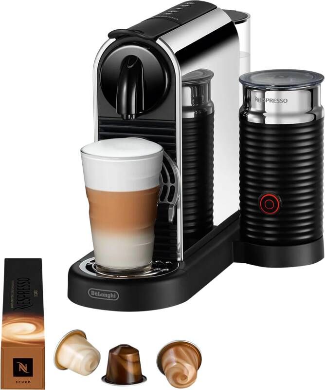 DeLonghi De&apos;Longhi Nespresso Citiz EN330.M Nespresso Grijs