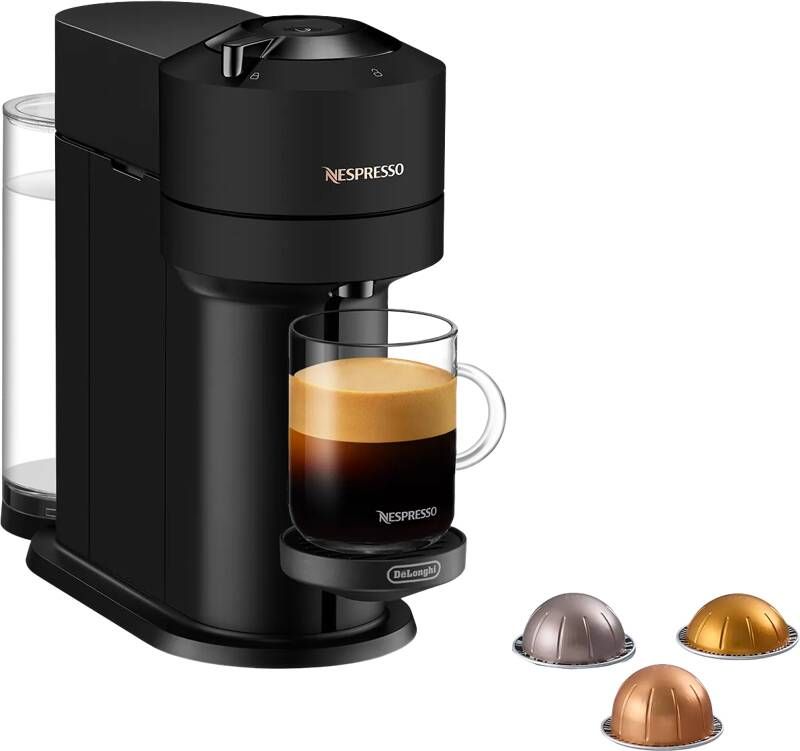 DeLonghi De'Longhi Nespresso Vertuo Next Mat Zwart ENV120.BM | Nespresso Machines | 8004399020856