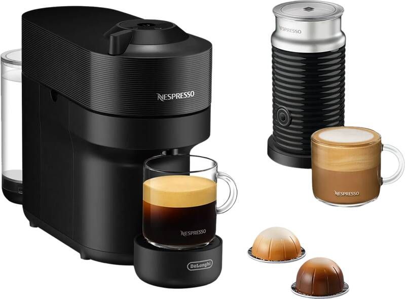 DeLonghi De&apos;Longhi Nespresso Vertuo Pop ENV90.BAE Nespresso Zwart