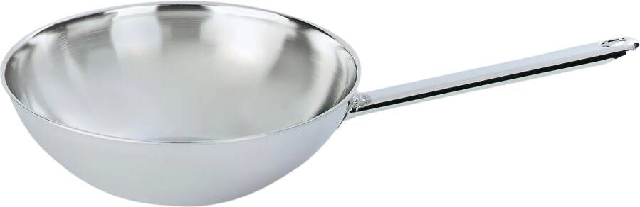 Demeyere Wok 30 cm vlakke bodem | Potten&Pannen | Keuken&Koken Keukengerei | 52930