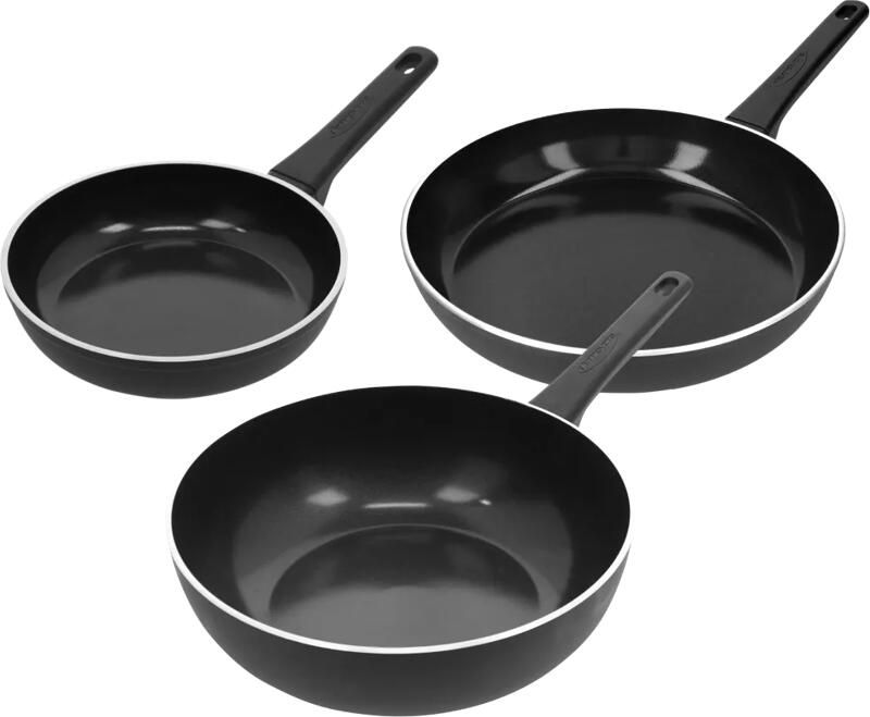 Demeyere Alu Cosi 3 Keramische Koekenpannenset 24 + 28 + Wokpan 28 cm