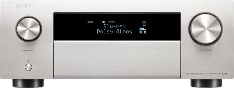 Denon AVC-X4800H Zilver | Hifi componenten | 0747192138370