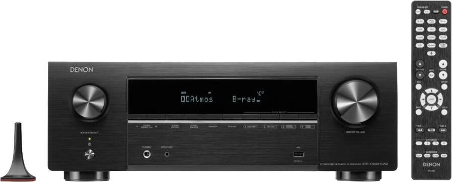 Denon AVRX1800HDABBKE2 | Hifi componenten | Beeld&Geluid Audio | 0747192140137