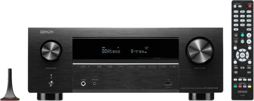Denon AV Receiver AVRX2800HDABBKE2 | Hifi componenten | Beeld&Geluid Audio | 0747192138516