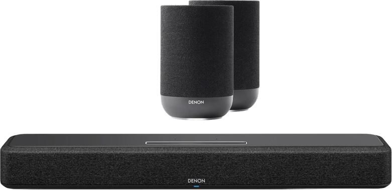 Denon Home Soundbar 550 + Home 200 Zwart (2x)