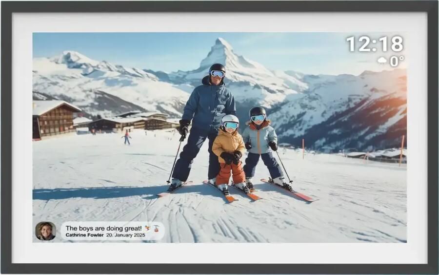 Denver PFF-1081 Ambilight Zwart