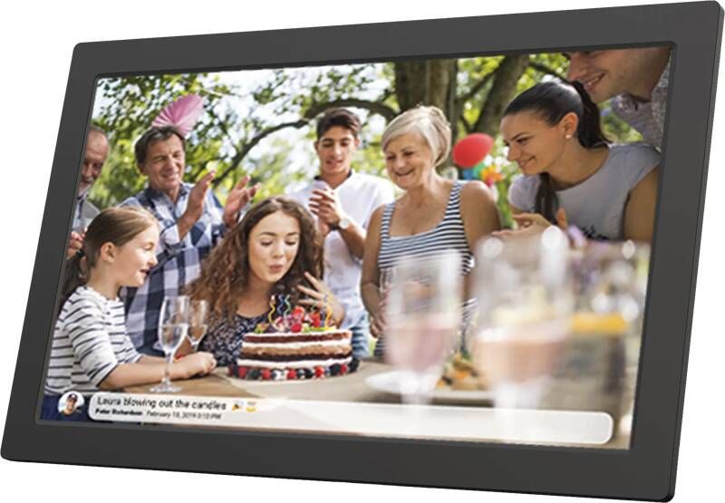 Denver Digitale Fotolijst 21.5 inch XXL Full HD Frameo App WiFi 32GB PFF2160B