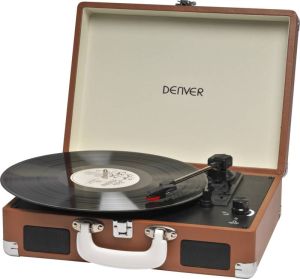 Denver Vpl-120 Retro Usb Platenspeler Bruin