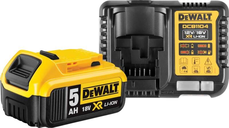 DeWalt DCB184-XJ 18V 5 0 Ah accu + lader