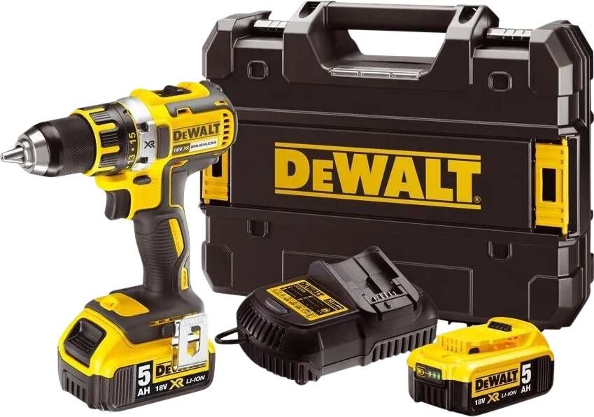 DeWalt DCD791P2 Accu Schroef Boormachine 18V 5.0AH Li-ion in T-STAK