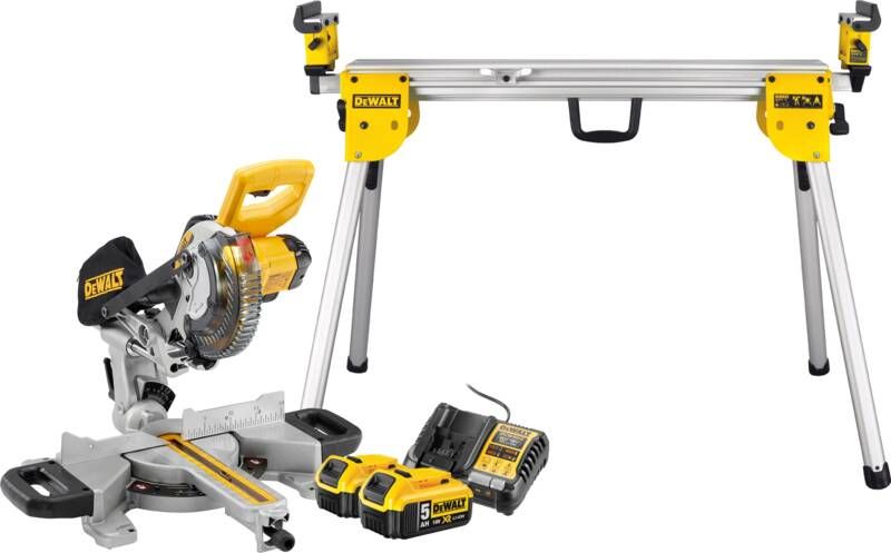 DeWalt DCS365N-XJ 5 0 Ah Accu (2x) Starterspakket + DE7033-XJ