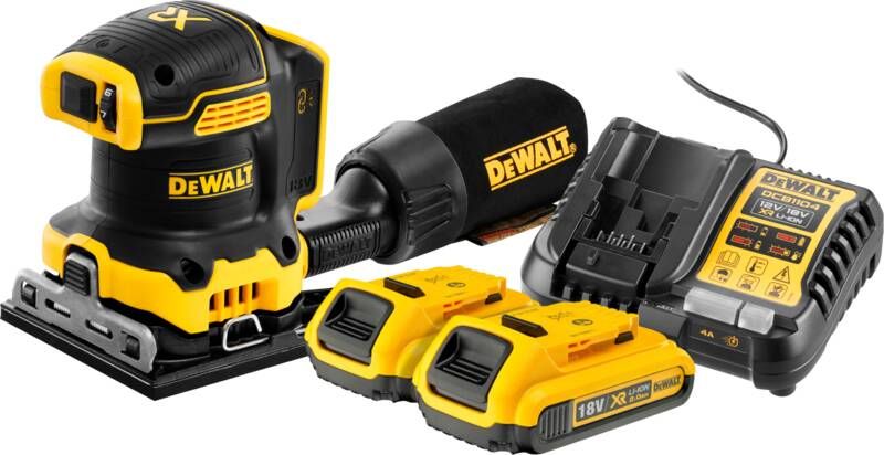 DeWalt DCW200NT-XJ 2 0 Ah Accu (2x) Starterspakket