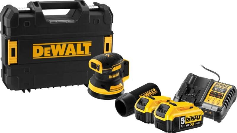 Dewalt DCW210NT-XJ 5 0 Ah Accu (2x) Starterspakket