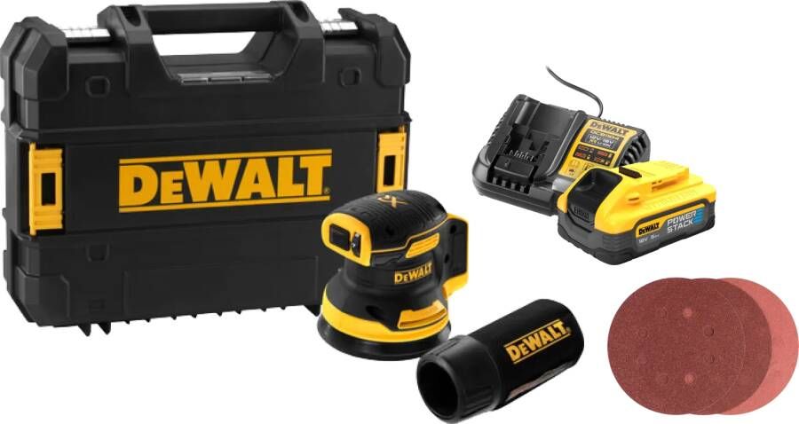 Dewalt DCW210NT-XJ 5 0 Ah POWERSTACK Accu Compleet Pakket