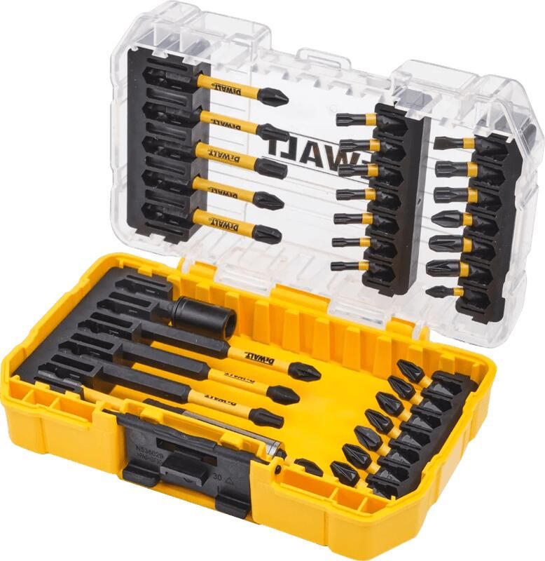 DeWalt Accessoires 32-delige FLEXTORQ Schroefbitset | In TOUGH CASE DT70743T-QZ