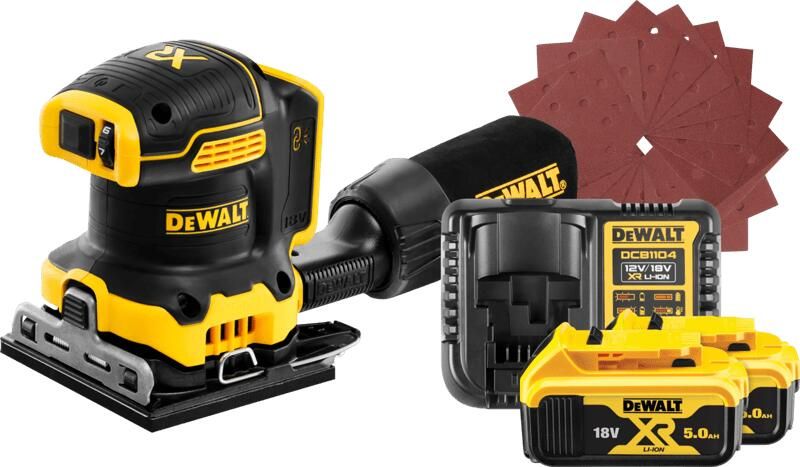 Dewalt DCW200NT-XJ 5 0 Ah Accu (2x) Compleet Pakket