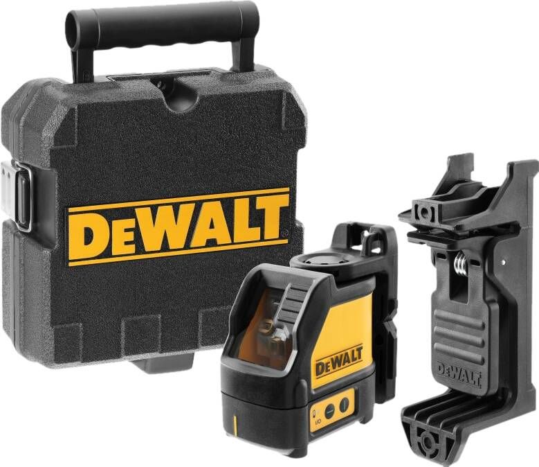 DeWalt DW088CG Zelfnivellerende kruis lijnlaser in koffer 2 lijnen 15m Groen