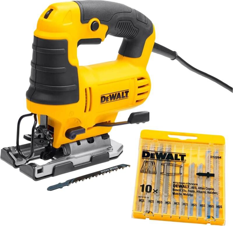 DeWalt DWE349-QS pendeldecoupeerzaag 650w