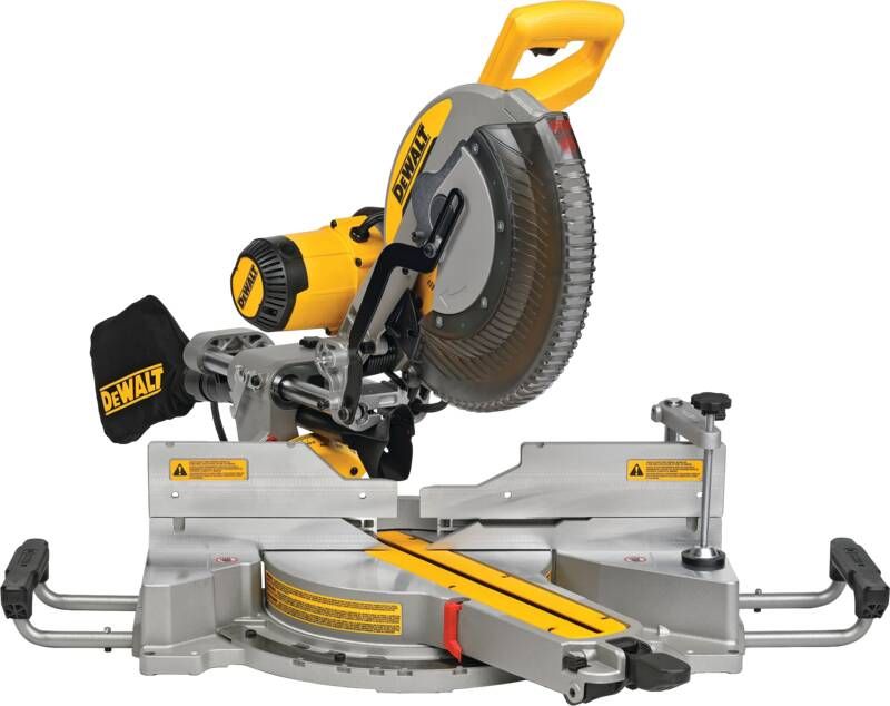 DeWalt afkort- en verstekzaagmachine DWS780 met XPS 1675Watt