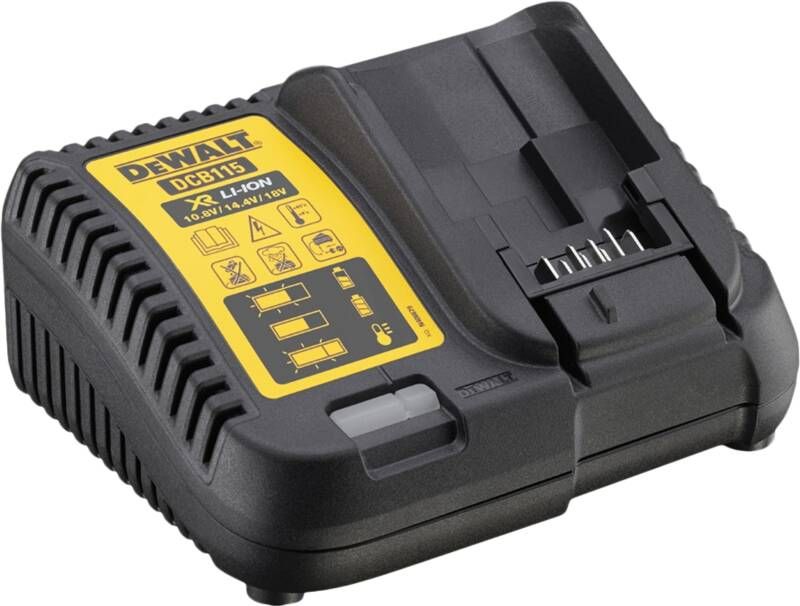 DeWalt DCB115-QW Binnen Zwart Geel batterij-oplader