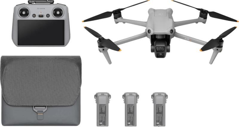 DJI Air 3 Fly More Combo + RC 2 Smart Controller | Drones | Fotografie Videocamera s | 6941565964731