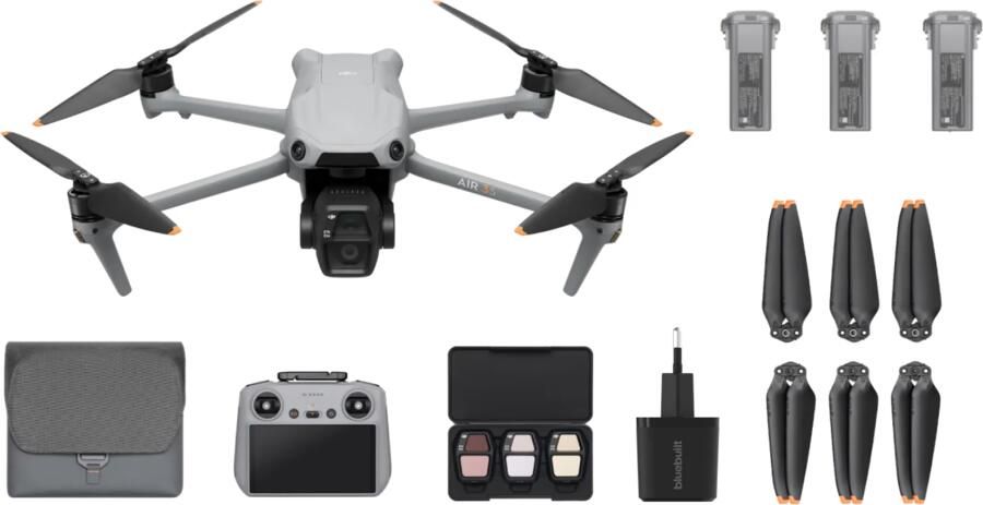 DJI Air 3S Fly More Combo + BlueBuilt Charger