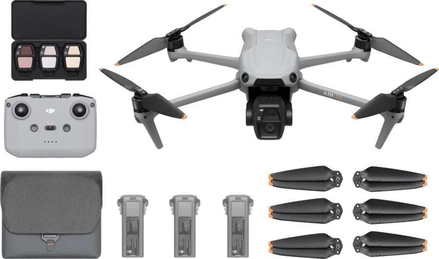 DJI Air 3S Fly More Combo + Remote Controller