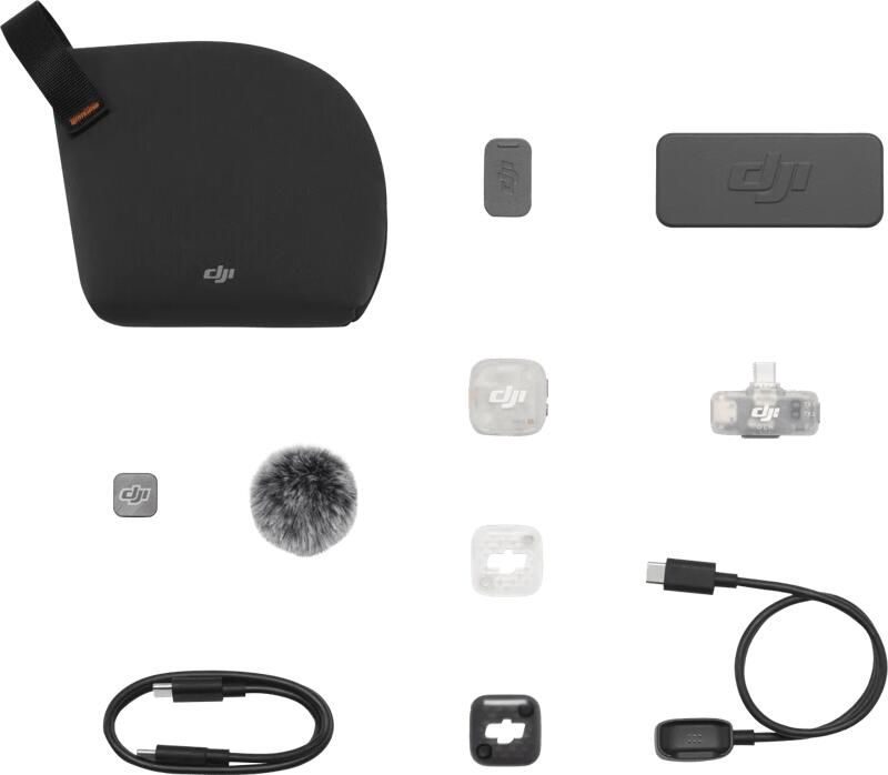 DJI Mic Mini 2S (1 TX + 1 Mobile RX + Oplaadcase)