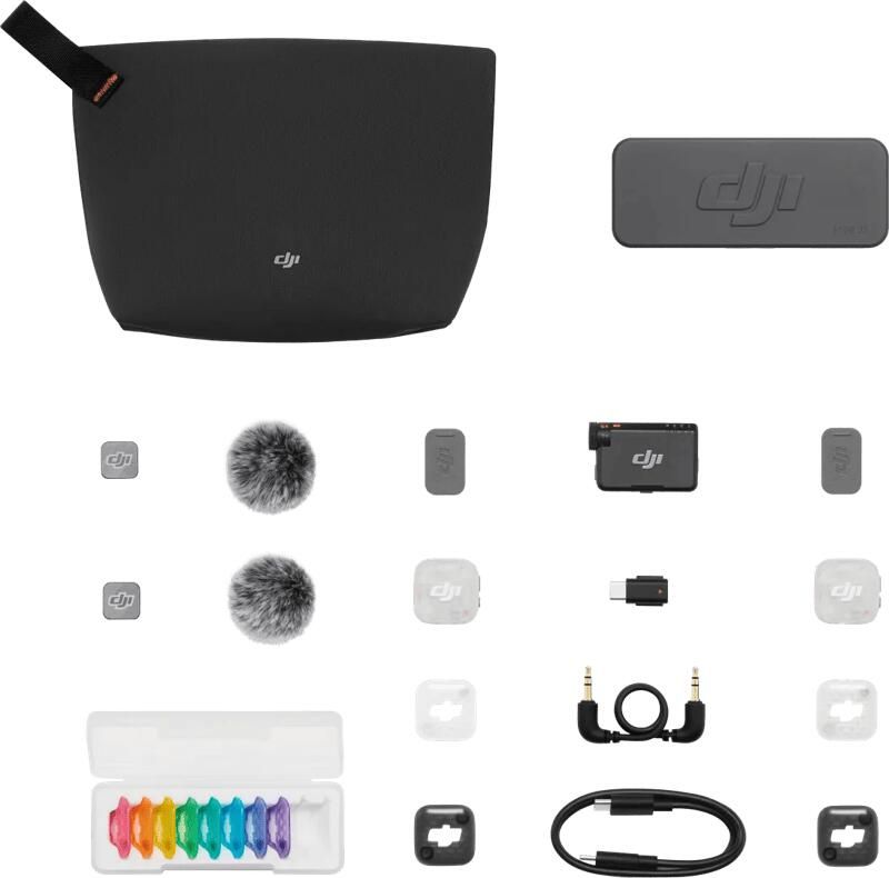 DJI Mic Mini 2S (2 TX + 1 RX + Oplaadcase)
