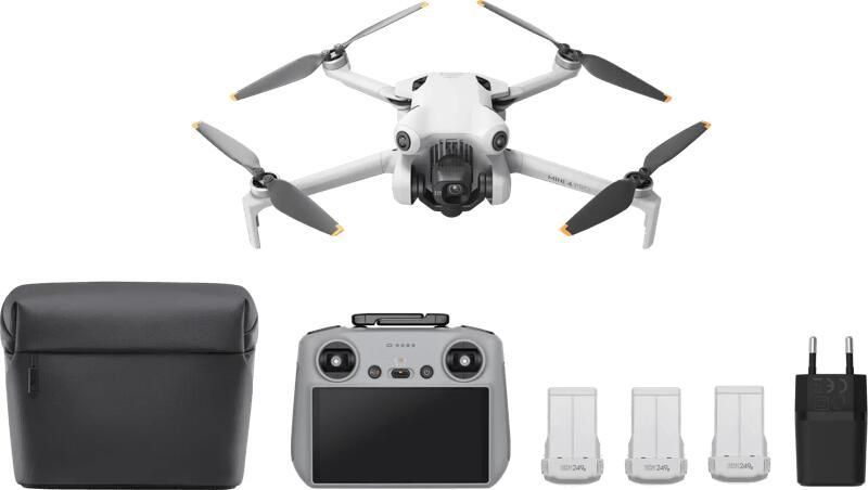 DJI Mini 4 Pro Fly More Combo + BlueBuilt Oplader